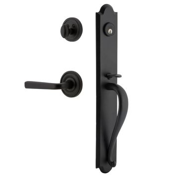 Ageless Iron Dome Loch Rosette Handleset With A-Grip And Lance Leverimage