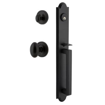 Ageless Iron Dome Loch Rosette Handleset With D-Grip And Aeg Knobimage