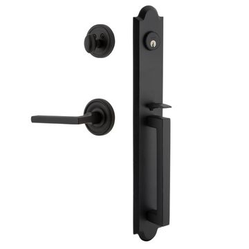 Ageless Iron Dome Loch Rosette Handleset With D-Grip And Dirk Leverimage
