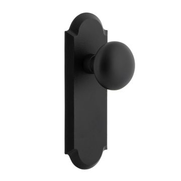 Ageless Iron Dome Long Plate Door Set With Keep Knobimage