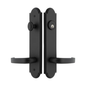 Ageless Iron Dome Tall Plate Entry Set With Crescent Leverimage