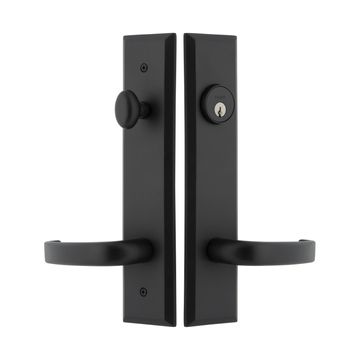 Ageless Iron Keep Tall Plate Entry Set With Crescent Leverimage