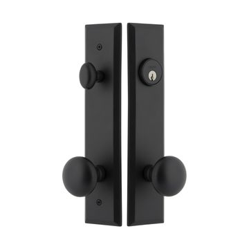 Ageless Iron Keep Tall Plate Entry Set With Keep Knobimage