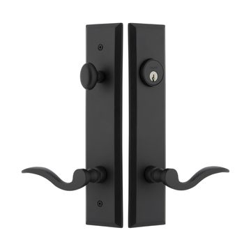 Ageless Iron Keep Tall Plate Entry Set With Palisade Leverimage