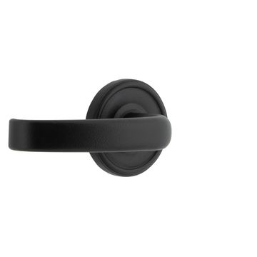 Ageless Iron Loch Rosette Door Set With Crescent Leverimage