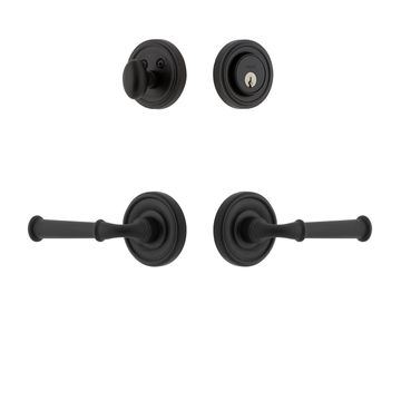 Ageless Iron Loch Rosette Entry Set With Cannon Leverimage