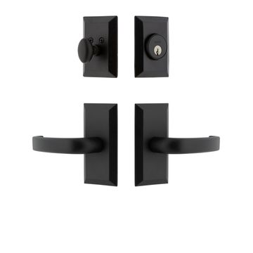 Ageless Iron Vale Short Plate Entry Set With Crescent Leverimage