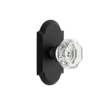 Ageless Iron Vault Short Plate Door Set With Krystall Knobimage