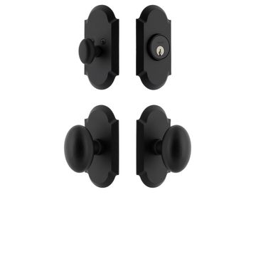 Ageless Iron Vault Short Plate Entry Set With Aeg Knobimage