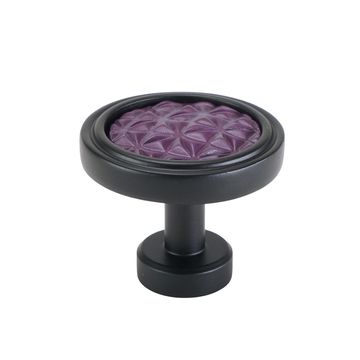Carpe Diem Spectra Origami Black and Black Cherry Knobimage