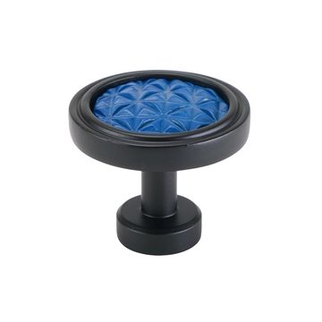 Carpe Diem Spectra Origami Black and Deep Blue Knobimage