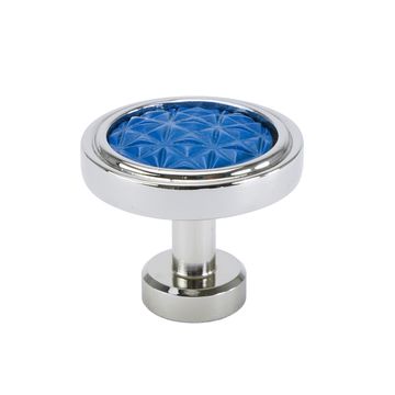 Carpe Diem Spectra Origami Chrome and Deep Blue Knobimage