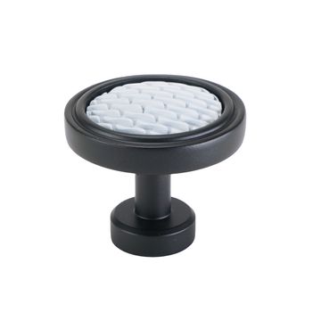 Carpe Diem Spectra Waves Black and White Knobimage