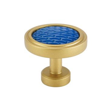 Carpe Diem Spectra Waves Gold and Deep Blue Knobimage