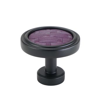 Carpe Diem Spectra Weaves Black and Black Cherry Knobimage