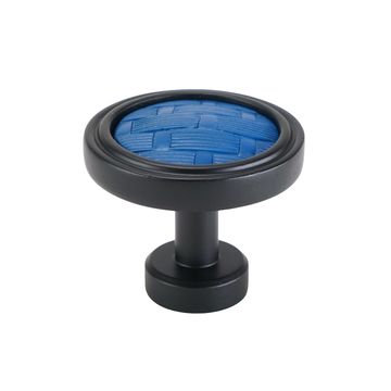 Carpe Diem Spectra Weaves Black and Deep Blue Knobimage