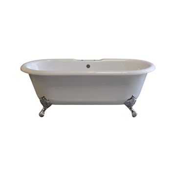 Strom Living Arcadia 66 Inch Double End Clawfoot Acrylic Bath Tubimage