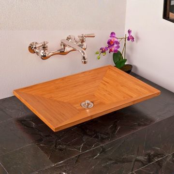 Strom Living Bamboo Shallow Vessel Sinkimage