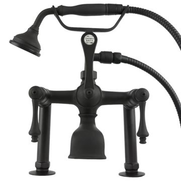 Strom Living British Telephone P1013 Tub Faucet & Handheld Showerimage