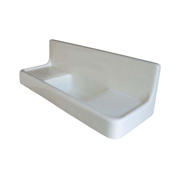 Strom Living Cast Iron Farmhouse Drainboard Sinkimage