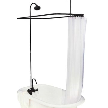 Strom Living Clawfoot Tub 45 x 25 P0403 Shower Enclosure Systemimage