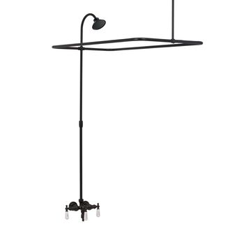 Strom Living Clawfoot Tub 57 x 31 P0034 Shower Enclosure Systemimage