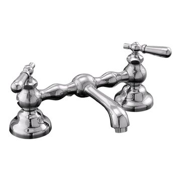 Strom Living Columbia Lavatory Bridge Faucet With Straight Spoutimage