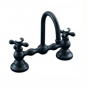 Strom Living Columbia Lavatory Gooseneck Bridge Faucetimage