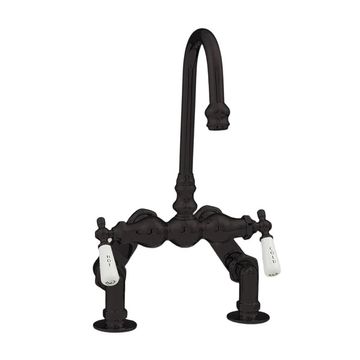 Strom Living Deck Mount P0712 Adjustable Tub Faucetimage