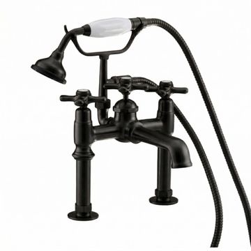 Strom Living Deco British Telephone Tub Faucet With Handheld Showerimage