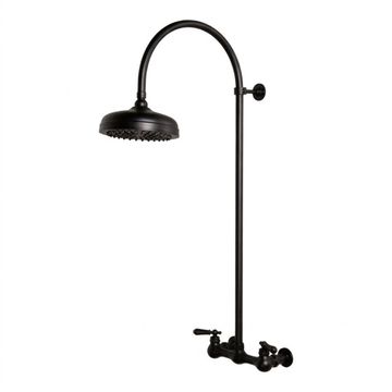 Strom Living Exposed Shower System P1091 With Gooseneck Riserimage