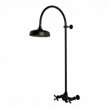 Strom Living Exposed Shower System P1093 With Gooseneck Riserimage
