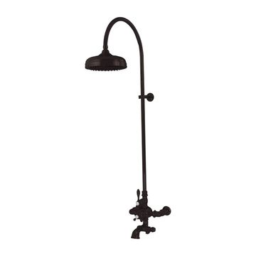 Strom Living Exposed Thermostatic P1089 Shower System With Tub Spoutimage