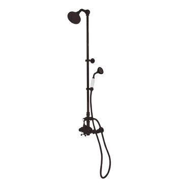 Strom Living Exposed Thermostatic P1094 Shower System With Diverterimage