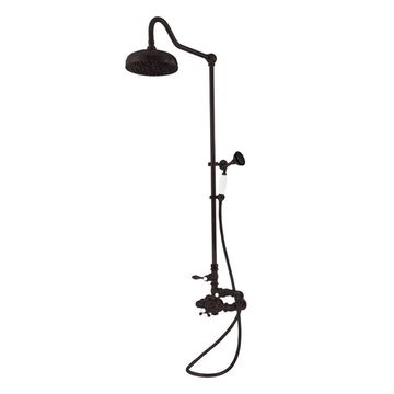 Strom Living Exposed Thermostatic Shower P0902 With Handheld Showerimage