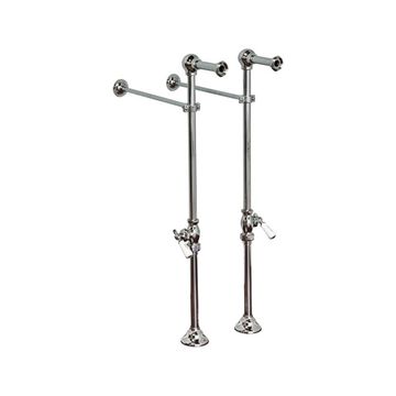 Strom Living Freestanding Tub Faucet Supply Lines With Shutoff Valvesimage