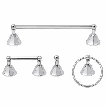 Strom Living Mississippi 4-Piece Bathroom Accessory Setimage