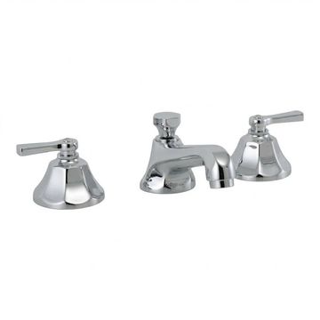 Strom Living Mississippi Deck Mount P0805 Widespread Lavatory Faucetimage
