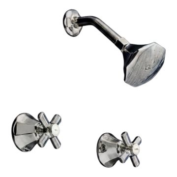 Strom Living Mississippi In-Wall Tub Filler Set With Cross Handlesimage