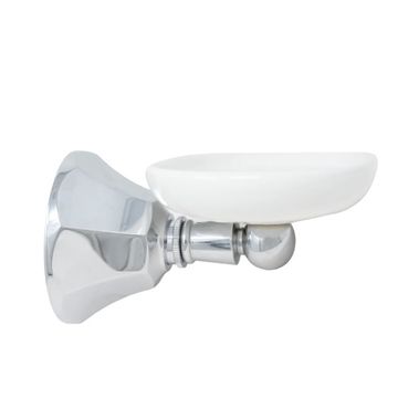 Strom Living Mississippi Vintage Style Deco Porcelain Toothbrush Holderimage