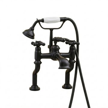 Strom Living Offset British Telephone Deck Mount Tub Faucetimage