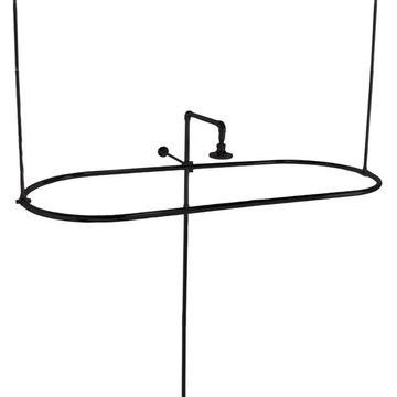 Strom Living Oval 58 x 24 Inch Shower Rod Enclosureimage