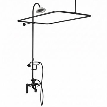 Strom Living P0730 Deck Mount 45 x 25 Tub Enclosure Shower Systemimage