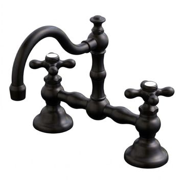 Strom Living Rio Grande 8 Inch Bridge Lavatory Faucet - Cross Handlesimage
