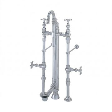 Strom Living Royal Aqueduct Tub Filler With Supply Lines & Drainimage