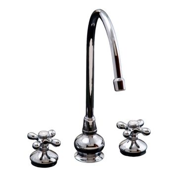 Strom Living Sacramento Tall 8 Inch Deck Mount Kitchen Faucetimage