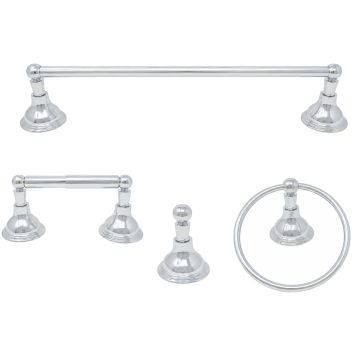Strom Living St Lawrence 4-Piece Bathroom Accessory Setimage