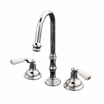 Strom Living St Lawrence Gooseneck Widespread Lavatory Faucetimage