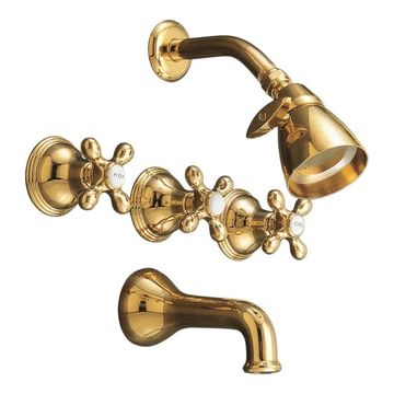 Strom Living St Lawrence In Wall P0352 Tub & Shower Setimage
