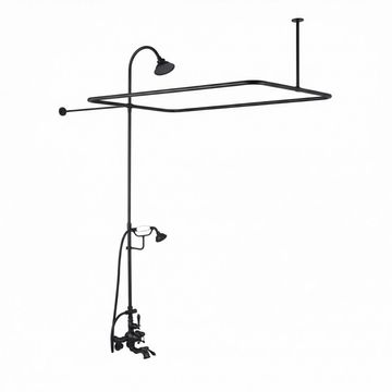 Strom Living Thermostatic P0890 45 x 25 Inch Tub Enclosure Shower Systemimage